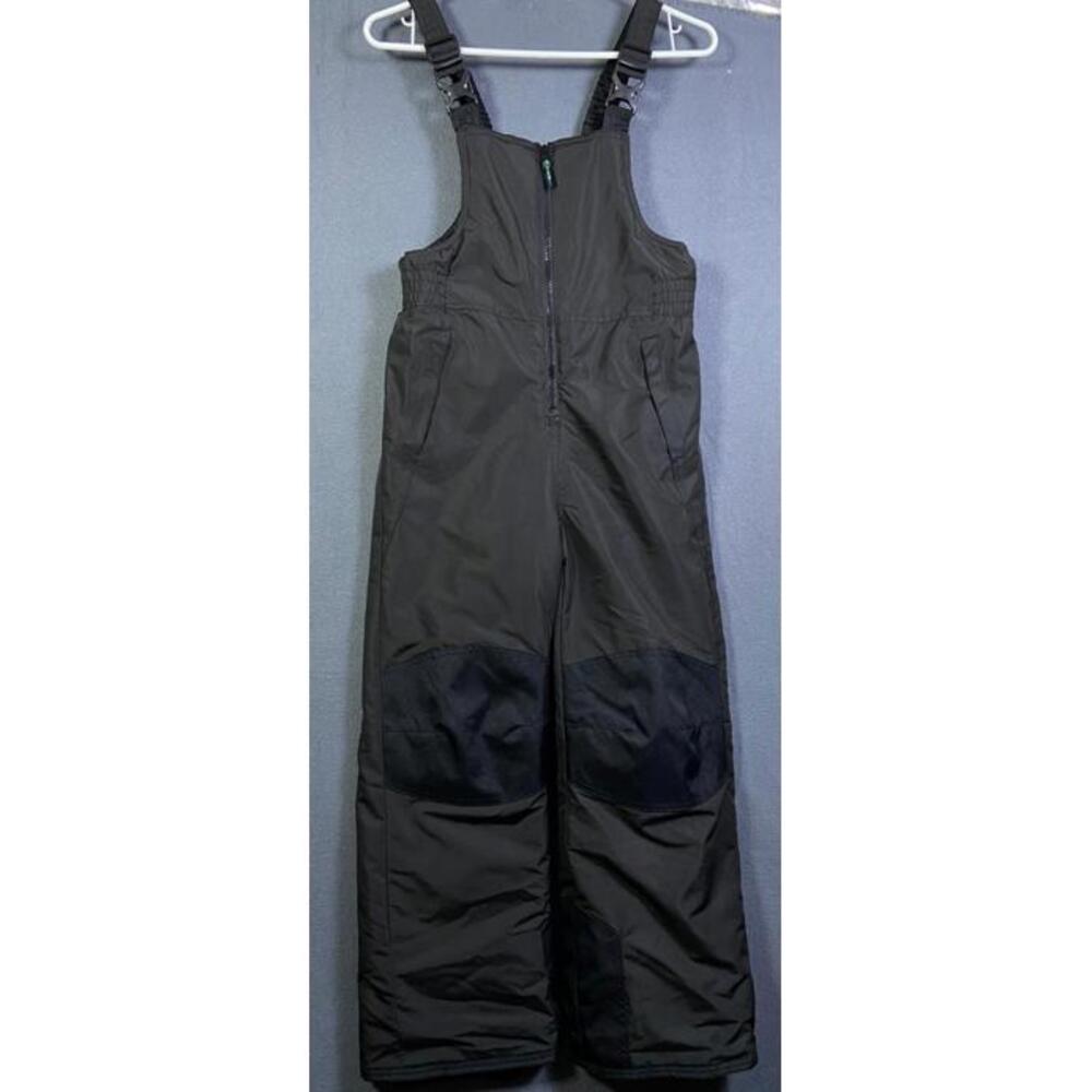 Kids Black Champion Winter Insulated Snow Ski Bibs Pants 8-10 New without Tags